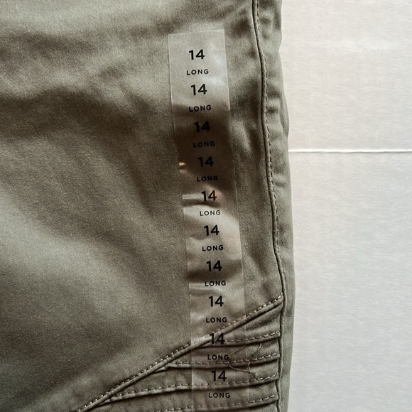 American Eagle 🦅 Outfitters Moto Jeggings Size 14L - Picture 4 of 12